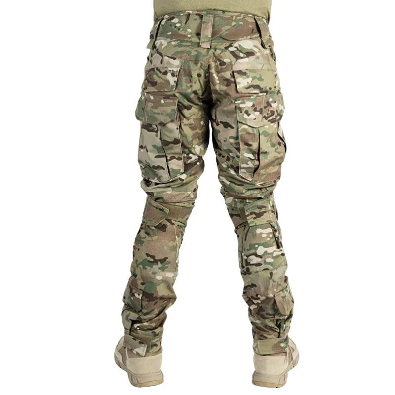 TactiWear Combat Cargo Pants — Built-In Knee Armor